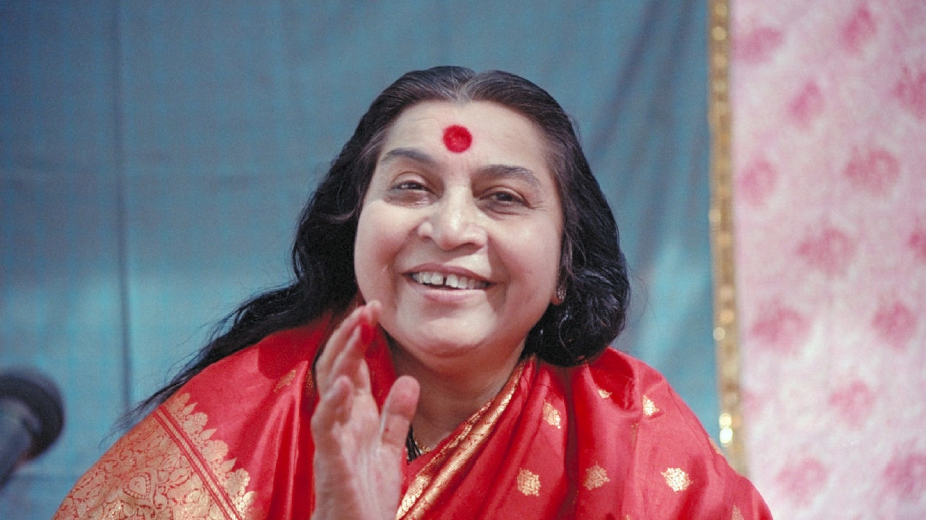 Shri Mataji smiling